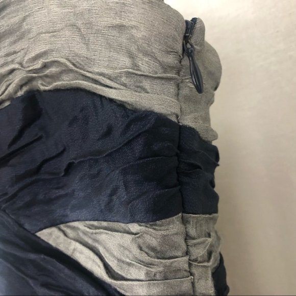 BCBG MAXAZRIA Ruched Metallic Dress - Picture 5 of 5